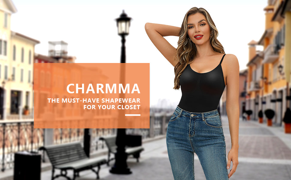 Enhance Your Body Shape with CHARMMA Women's Tummy Control Seamless Shapewear